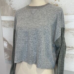 Cozy Cropped Long Sleeve Top